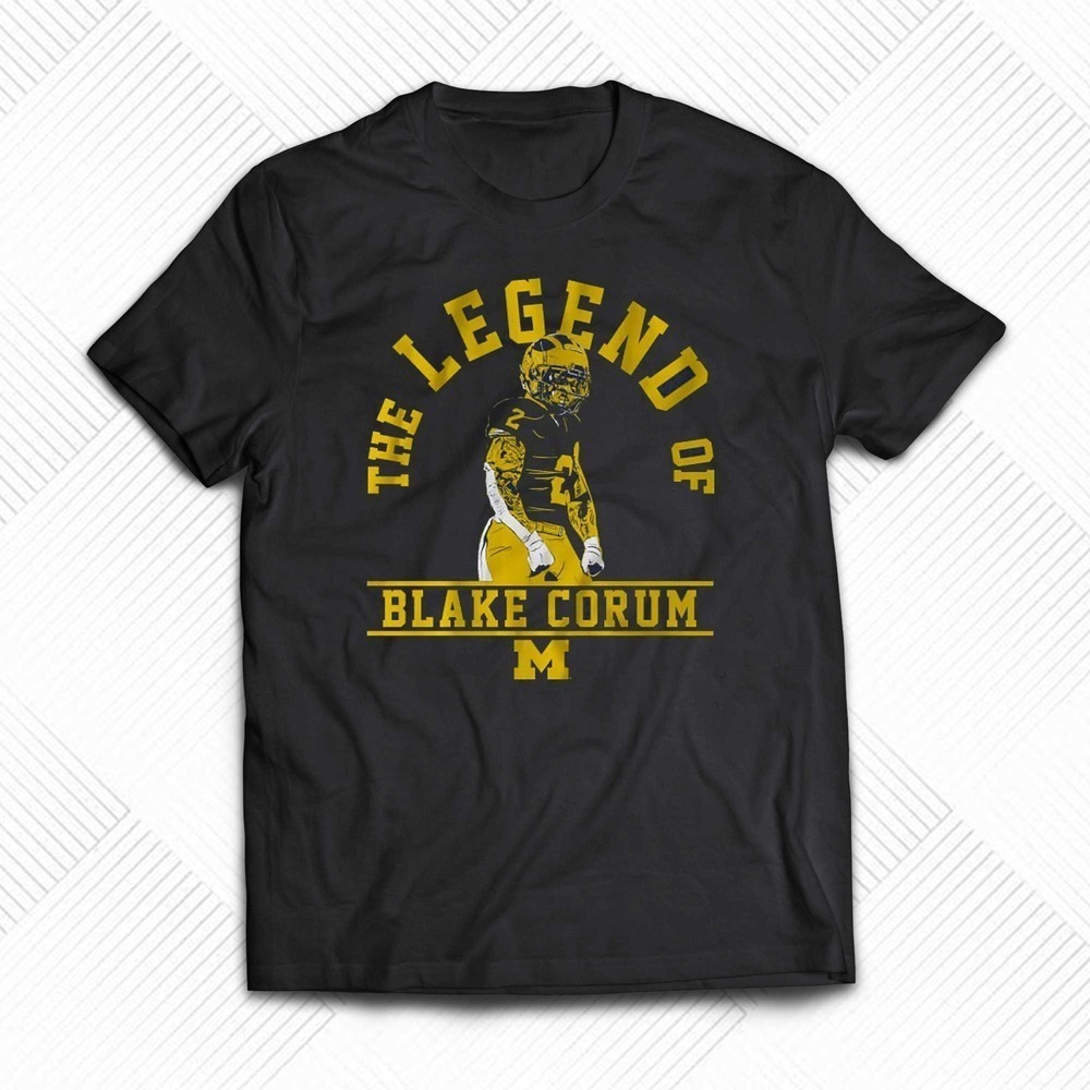 Michigan Football The Legend Of Blake Corum Shirt